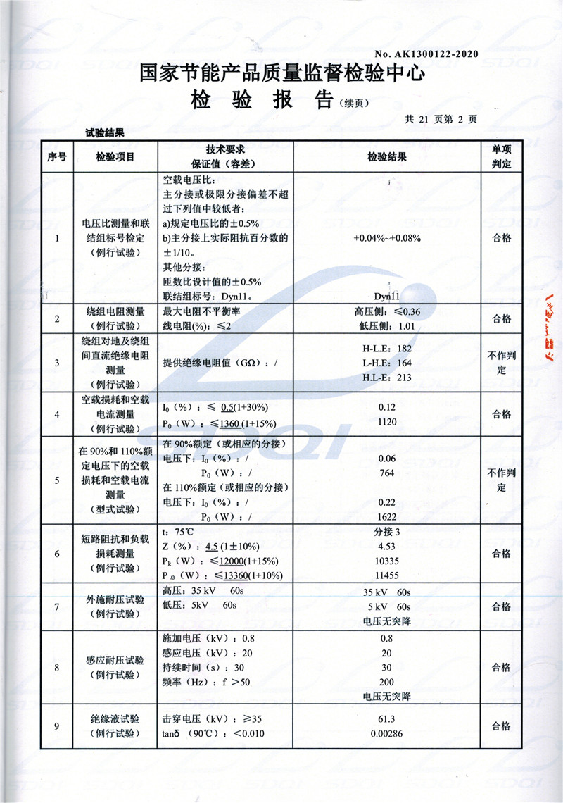 高低压试验报告-S11-1250霍州霍州霍州油浸式变压器-2.jpg